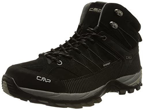 CMP Herren Rigel MID Shoe WP Trekking-& Wanderstiefel, Nero-Grey, 39 EU