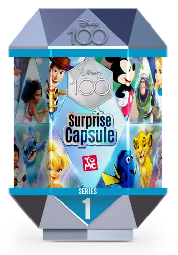 Disney Capsule – Überraschungsbox bei Öffnen – 12 kultige Disney-Figuren zum Sammeln – offizielles Lizenzprodukt