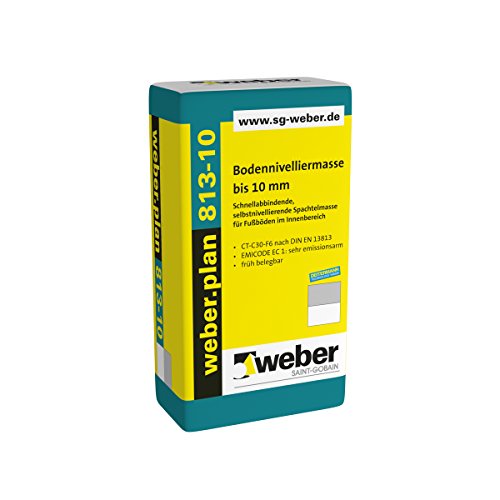 weber.plan 813-10, 25kg - Bodennivelliermasse bis 10 mm