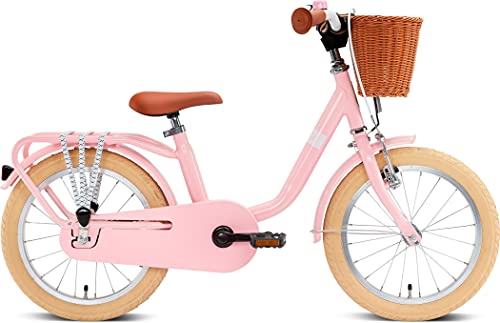 Puky Steel Classic 16'' Retro Kinder Fahrrad rosa