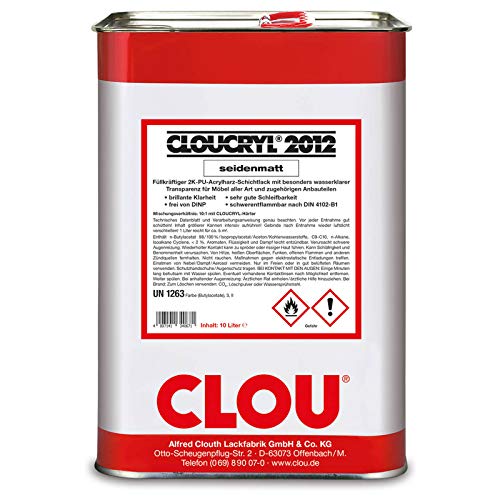 CLOU CLOUCRYL 2012 seidenmatt 10 Liter