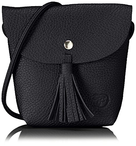Denim TOM TAILOR bags - Womenswear IDA Damen Umhängetasche S, black, 17x4,5x16