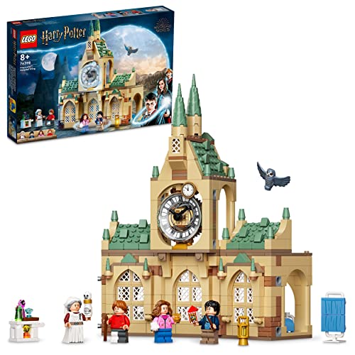 LEGO 76398 Harry Potter Hogwarts Krankenflügel, Schloss-Spielzeug mit Minifiguren aus Der Gefangene von Askaban, Geschenk für Jungen und Mädchen