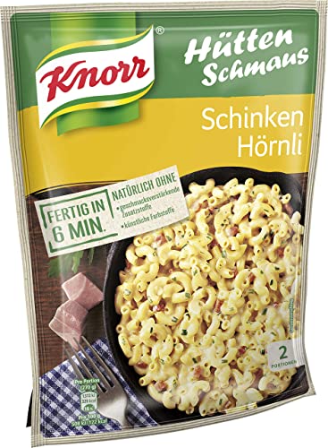 Knorr Nudel-Fertiggericht Schinken Hörnli Instant Nudeln 156 g