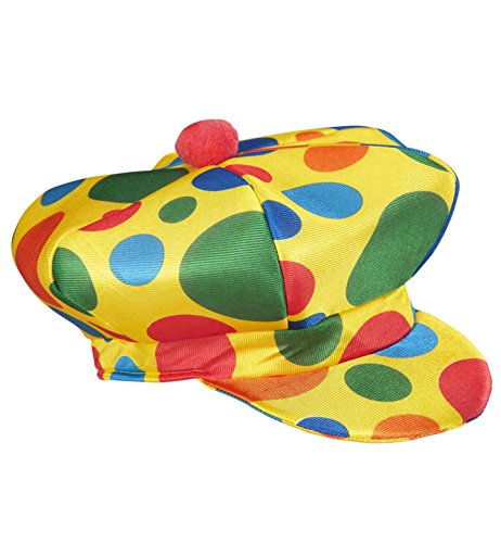 Widmann Clown Cap Clown Hüte Caps & Kopfbedeckung für Kostüme Accessoire