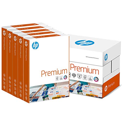 HP Premium Druckerpapier CHP 852 - 90 g, DIN-A4, 2.500 Blatt (5x500), weiß, Extraglatt