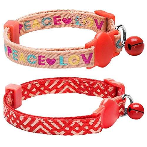 Blueberry Pet Katzenhalsband mit Glöckchen