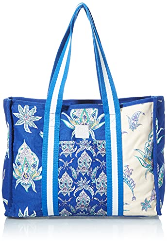 Desigual Womens Fabric Shopping Bag, Blue, U