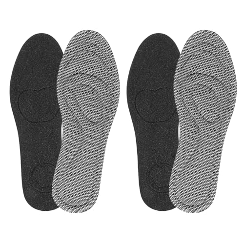 2 Paar Schuhsohlen Memory Foam Einlegesohlen Plantarfasziitis Einlegesohlen Für Männer & Frauen Orthopädische Schuh Einlagen Mit Fußgewölbeunterstützung Atmungsaktive Stoßdämpfende Sport Einl(45-46)