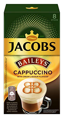 Jacobs Cappuccino Baileys, 80 Kaffeesticks, 10er Pack, 10 x 8 Getränke