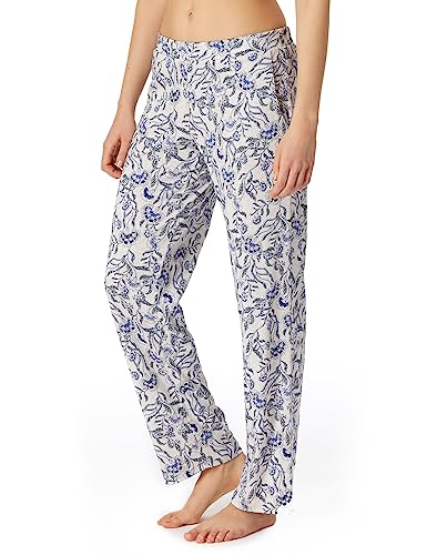 Schiesser Damen Schlafhose lang Modal-Mix + Relax, Multicolor 1_180182, 38