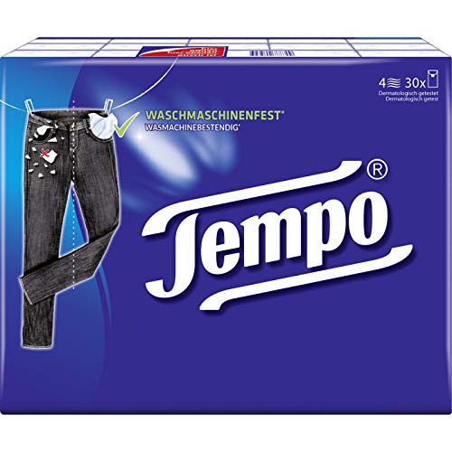 Tempo Taschentücher Cotton Touch, 30 Päckchen, 637782