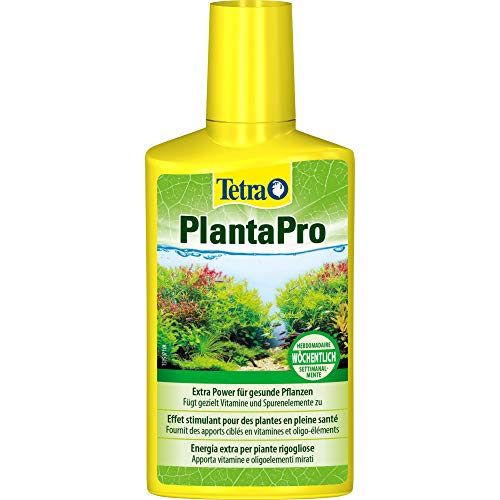 Tetra PlantaPro - flüssiger Pflanzendünger mit Spurenelementen und Vitaminen zur wöchentliche Anwendung, für prächtige und gesunde Pflanzen im Aquarium, 250 ml