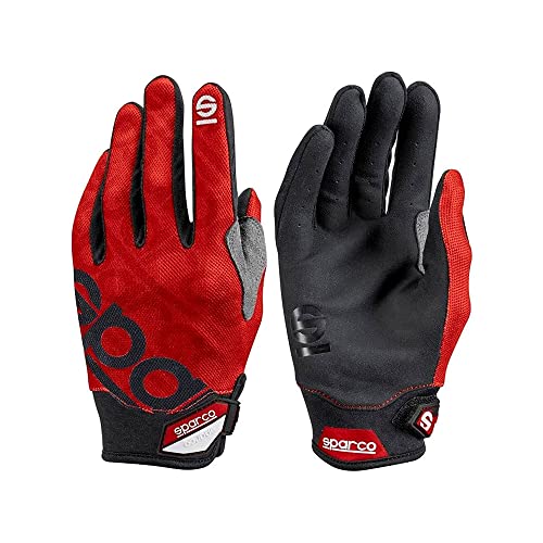 SPARCO MECA 3 HANDSCHUHE GRÖSSE 11 (L) ROT