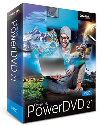 CyberLink PowerDVD 21 Pro | Universelle Medienwiedergabe und -verwaltung | Lebenslange Lizenz | BOX | Windows (64-Bit)