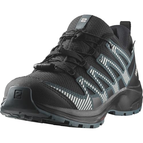 Salomon Unisex Xa Pro V8 Climasalomon Waterproof Hiking Shoe, Schwarz, 35 EU / 2.5 UK