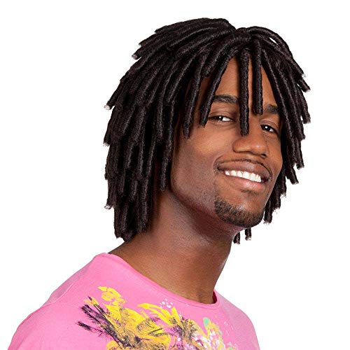 Boland 86391 - Perücke Levi mit kurzen Rastalocken, Kunsthaar Frisur mit Dreadlocks für Kostüm, Faschingskostüme für Karneval, Halloween und JGA