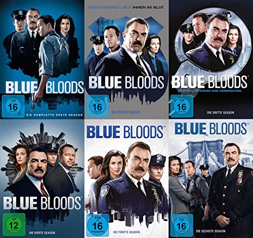 Blue Bloods - Die komplette Staffel 1-6 im Set (36 DVDs)