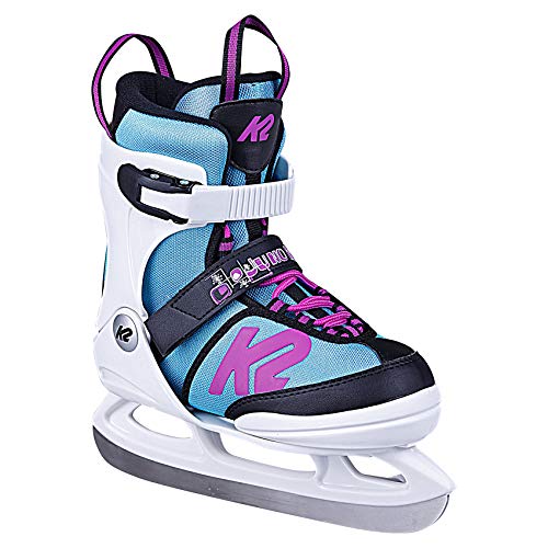 K2 Skates Mädchen Schlittschuhe Juno Ice — white - light blue — EU: 35 - 40 (UK: 3 - 7 / US: 4 - 8) — 25D0304