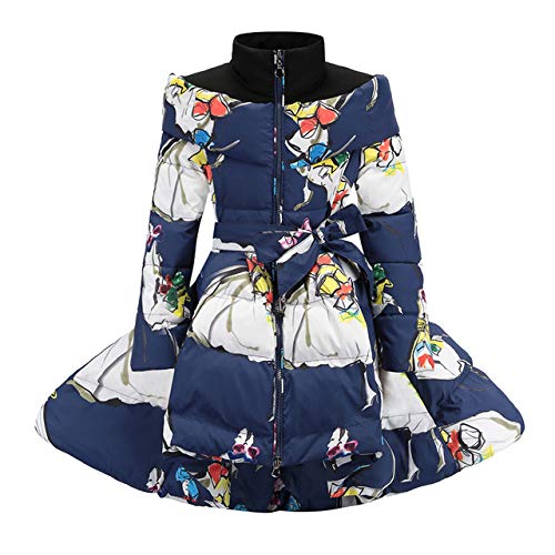 Daunenjacke Kind Parka Jacke Kapuze Langmantel Jacke Winter Warme Lange Jacke Mädchen Kleidung