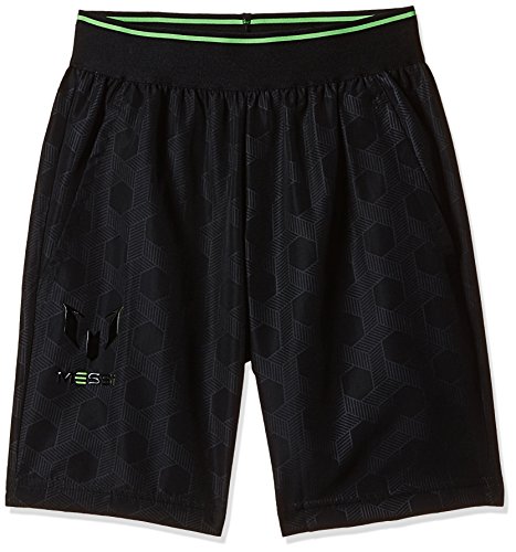 adidas Jungen YB SWAT Kurze Hose Leo Messi, Schwarz/Cobmet, 116