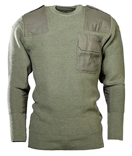 Original Bundeswehr Pullover 46-58 50 (L),Oliv