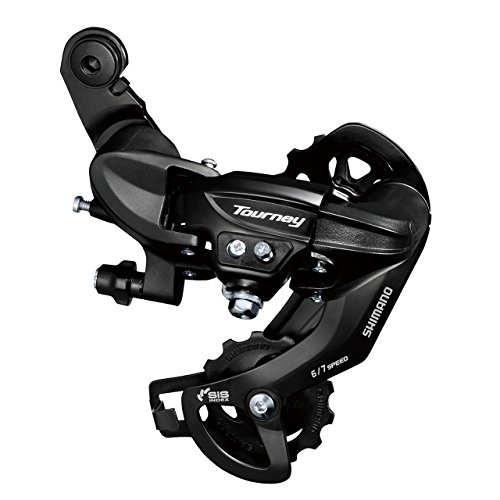 SHIMANO Tourney Schaltwerk, schwarz, 30 x 10 x 10 cm