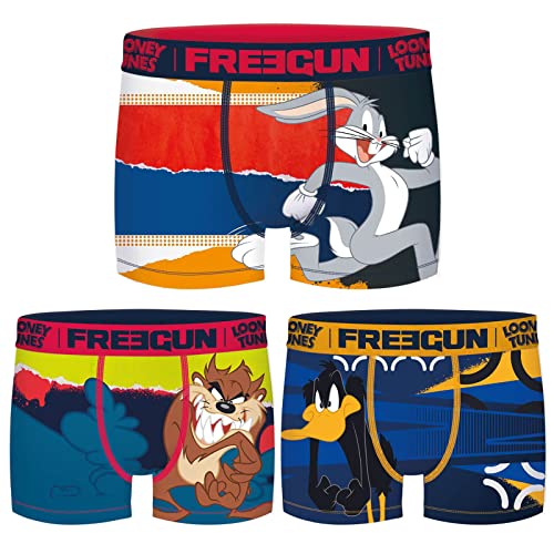 FREEGUN Jungen Boxershorts Looney Tunes, Loo6 Pack, 12-14 Jahre