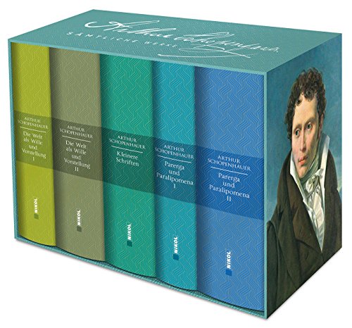 Schopenhauer: Sämtliche Werke in fünf Bänden im Schuber