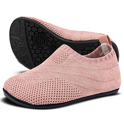 Sosenfer Hausschuhe Kinder Junge mädchen rutschfeste Leichte Pantoffeln für Kleinkinder Hüttenschuhe Slipper unisex-FENQUAN-26