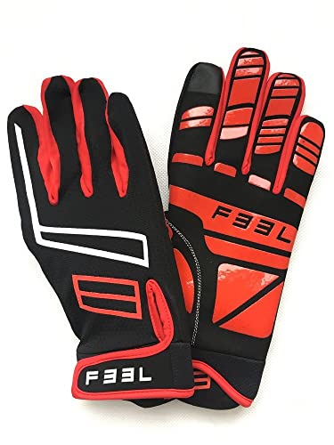 SR2 Sim Racing Handschuhe (Größe M, Rot)