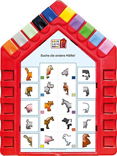 Logo Lernhaus: Set 1 Kinderwissen 3-4-jährige Kinder (Logo Lernhaus: Mein Lernsteckspiel: Spielen - Lernen - Kontrollieren)