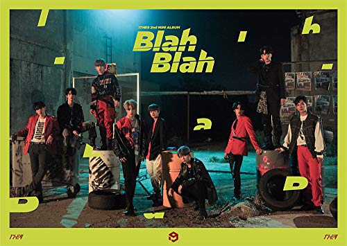 1THE9 - Blah Blah (2nd Mini Album) CD+104p Photobook+Mini Poster+Photocard+Mini Postcard+Folded Poster