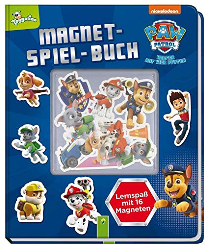 PAW Patrol Magnet-Spiel-Buch: Lernspaß mit 16 Magneten. Für Kinder ab 4 Jahren