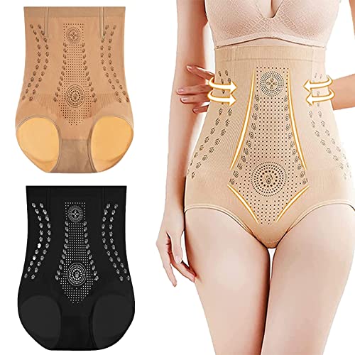 IONSTech Unique Fiber Restoration Shaper, Damen Butt Lifter Unterhose, Elastisch Body Shaper,Butt Lifter Unterhose, Hip Enhancer Shapewear,Bauchkontrolle Bauchweg Unterhose Hohe Taille Shapewear (L)