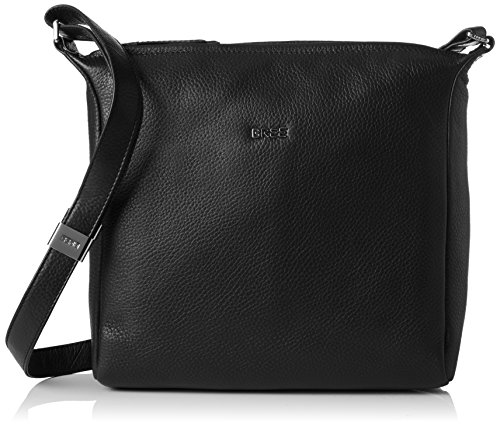 BREE Damen NOLA 11 Schultertasche, Schwarz (Black), 25x8x26.5 cm (B x H x T)