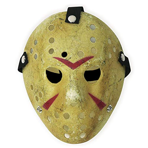 Landisun Maske, Horror-Hockey-Maske, für Halloween