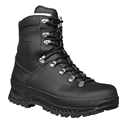 Originaler + Wasserabweisender Bergstiefel Marke Haix der Deutschen Bundeswehr aus echtem Rindsleder mit GoreTex-Membran Arbeitsschuh Schnürschuh Größen 37-49 (295/46)