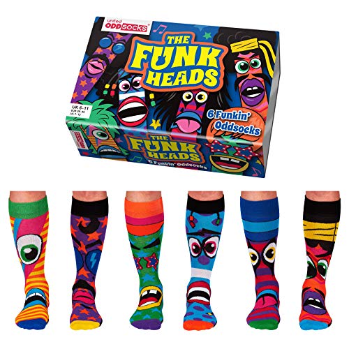 Funk Heads Oddsocks Socken in 39-46 im 6er Set - Strumpf