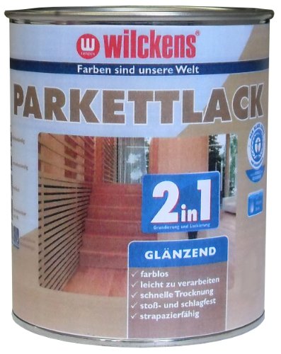 Wilckens 2in1 Parkettlack glänzend, farblos, 2,5 Liter 10400100080