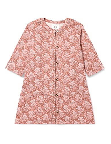 Noa Noa Women's CaseyNN Coat, Print Brown/Rose, L