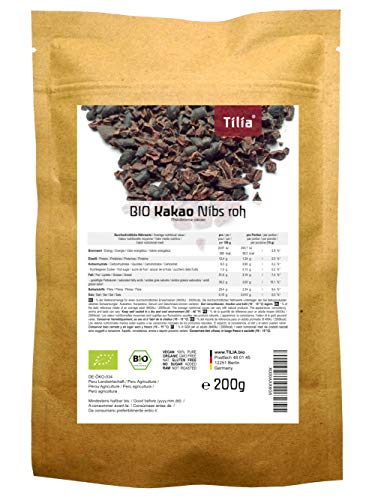 Tilia BIO Kakao Nibs roh 200 g