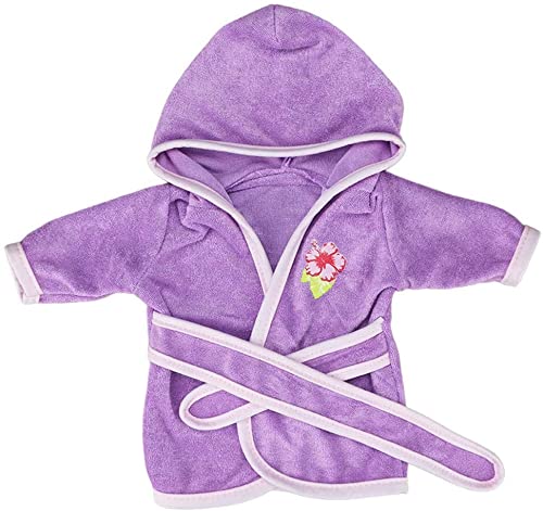 Jilibaba Puppen-Nachthemd, Violett für 46 cm große Puppen, Kostüm-Zubehör