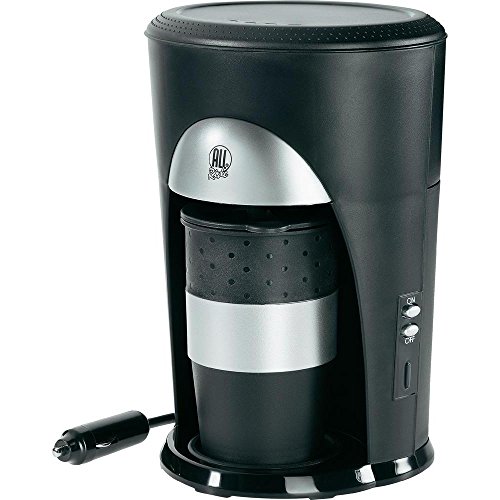 All Ride Trading Kaffeemaschine 39147 12 V, Schwarz (Schwarz)