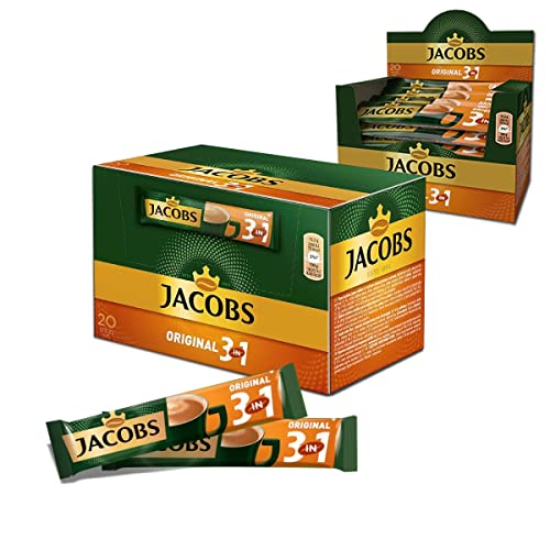 Jacobs 3-in-1 Instant-Kaffee-Portionsbeutel, 100 Stück