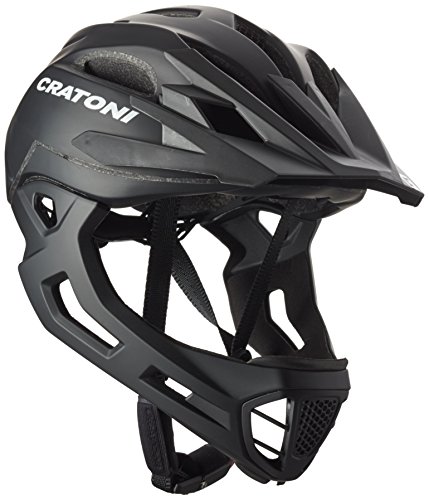 Cratoni Fahrradhelm C-Maniac, Black Matt, M-L