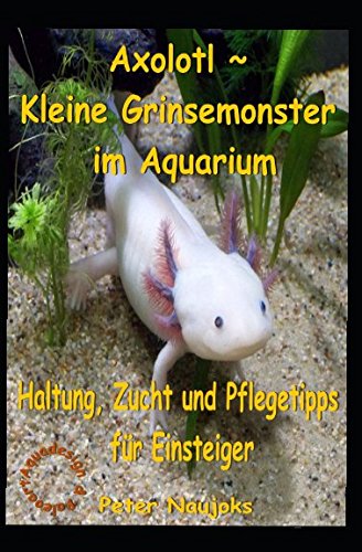 Axolotl ~ Kleine Grinsemonster im Aquarium: Haltung, Zucht und Pflege - Tipps für Einsteiger