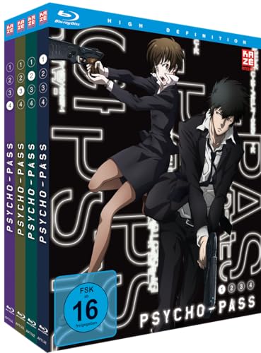 Psycho-Pass - Staffel 1 - Gesamtausgabe - Bundle - Vol.1-4 - [Blu-ray]