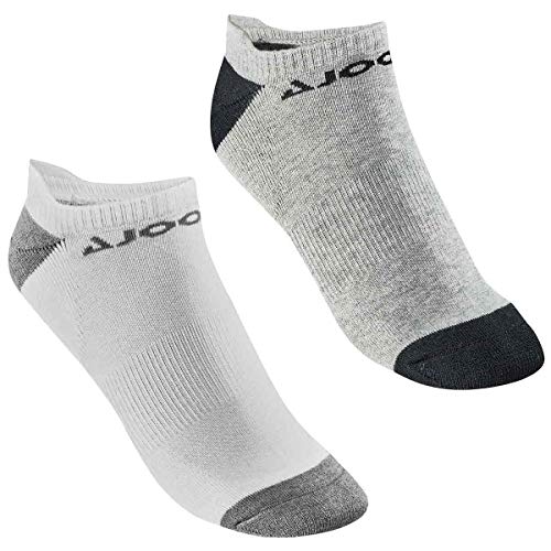 JOOLA Kurzsocke Terni, grau/schwarz, 39-42
