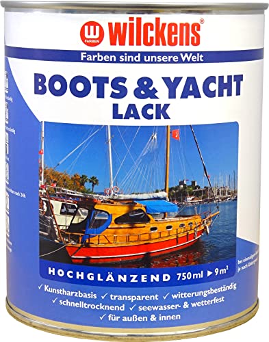 750 ml WILCKENS Boots & Yachtlack, Klarlack, hochglänzend